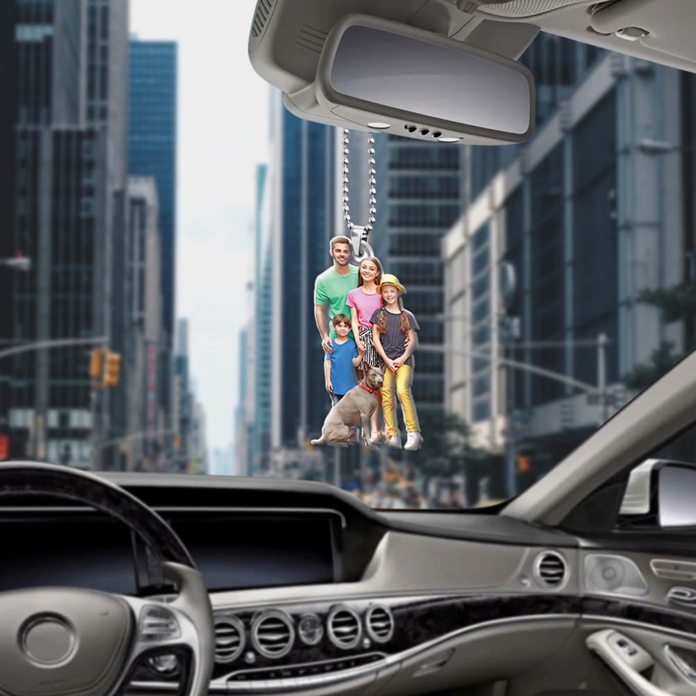 Personalized Photo Car Ornament