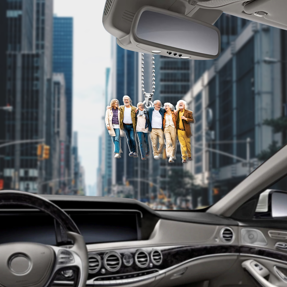 Personalized Photo Car Ornament