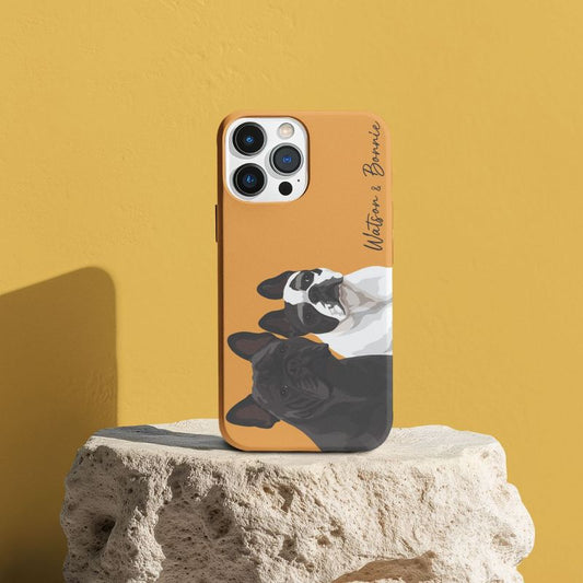 Pet Love Portrait Phone Case for iPhone