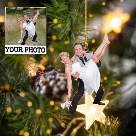 Custom Shape Acrylic Ornament Preview