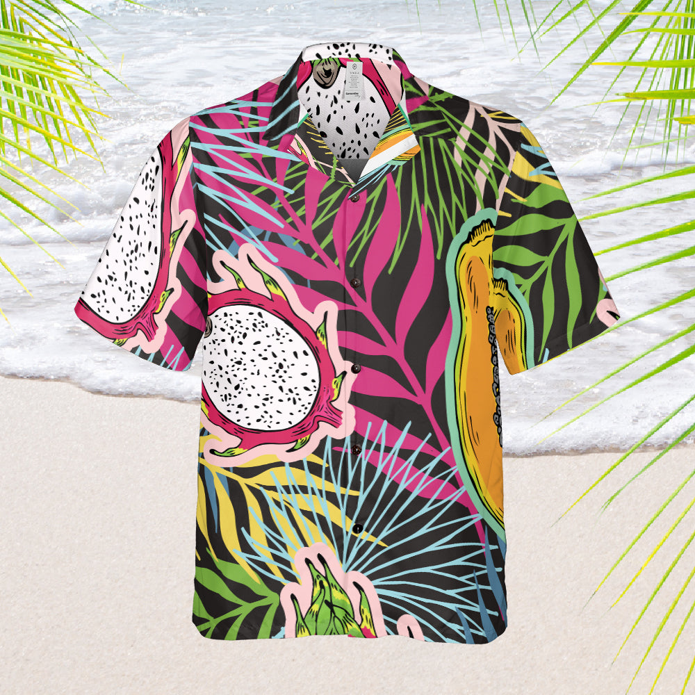 Tropical Fruits Hawaiian Shirt