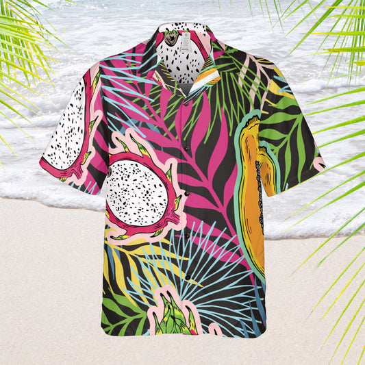 Tropical Fruits Hawaiian Shirt