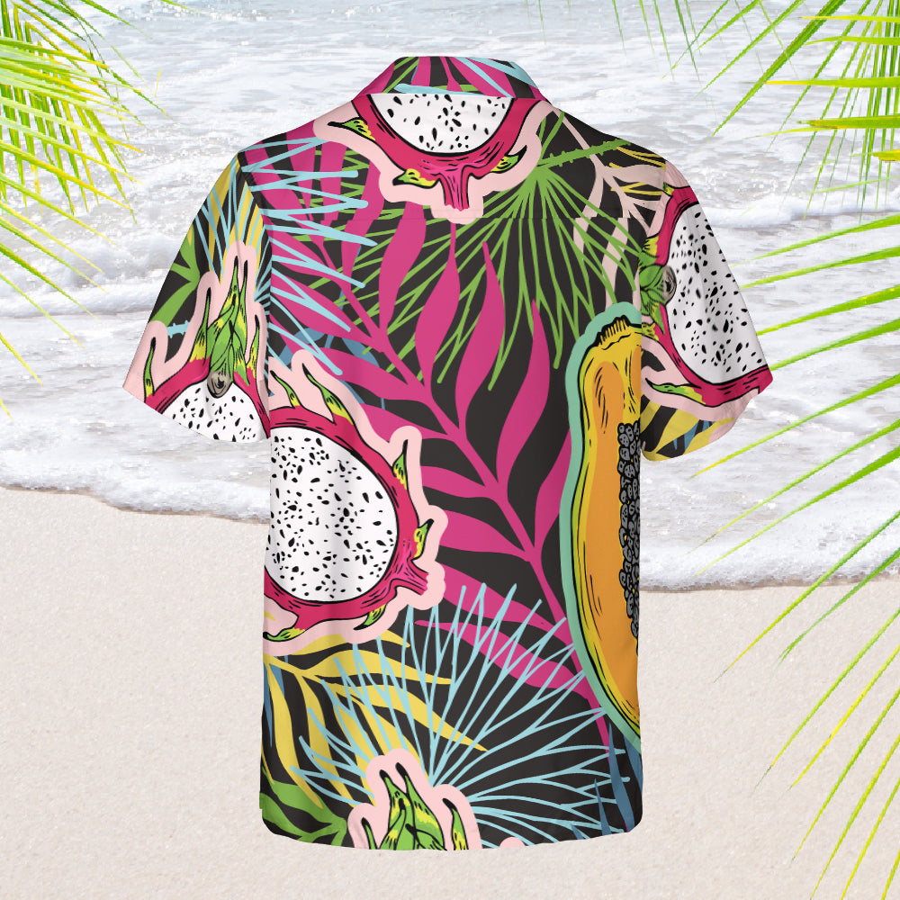 Tropical Fruits Hawaiian Shirt