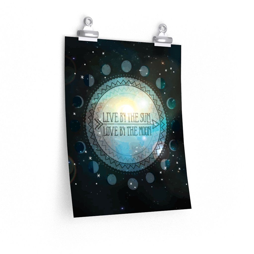 Live By The Sun - Premium Matte vertical posters Poster Printify 11″ × 14″ CG matt 