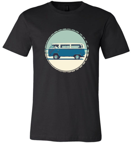 Vintage Van Youth T-Shirts Heyjude Shoppe Unisex T-Shirt Black Youth S