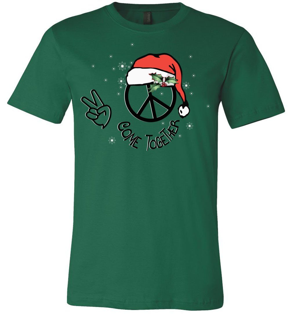Come Together Santa Claus - 2020 Holiday Tshirts Heyjude Shoppe Unisex T-Shirt Evergreen S