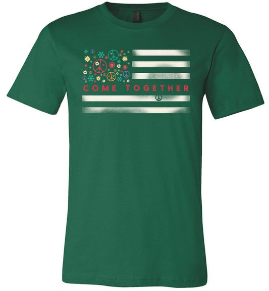 Come Together - Holiday T-Shirts Heyjude Shoppe Unisex T-Shirt Green S