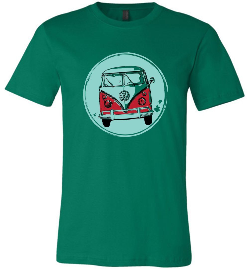 Hippie Van - Youth T-Shirts Heyjude Shoppe Unisex T-Shirt Kelly Youth S