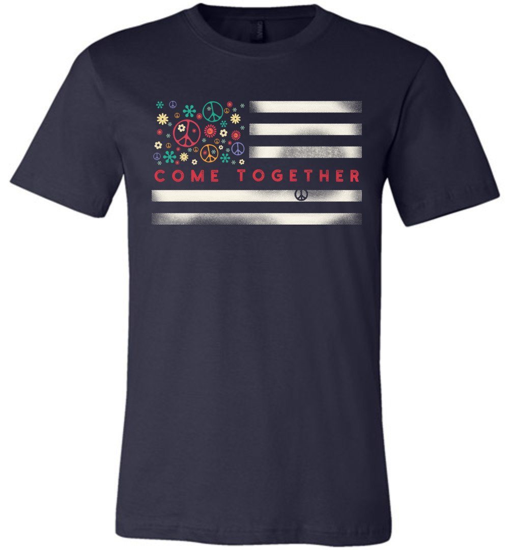 Come Together T-Shirts Heyjude Shoppe Unisex T-Shirt Navy XS