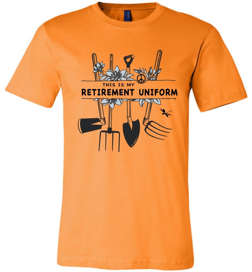 Funny Gardening T-shirts Heyjude Shoppe Unisex T-Shirt Orange XS