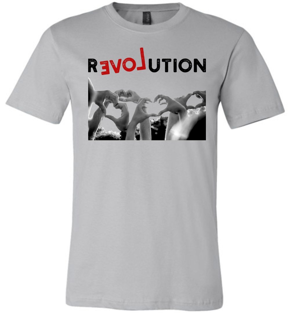 Revolution Of Love - T-shirts Heyjude Shoppe Unisex T-Shirt Silver XS