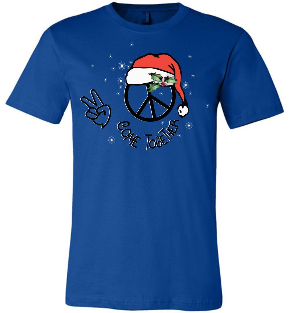 Come Together Santa Claus - 2020 Holiday Tshirts Heyjude Shoppe Unisex T-Shirt True Royal XS