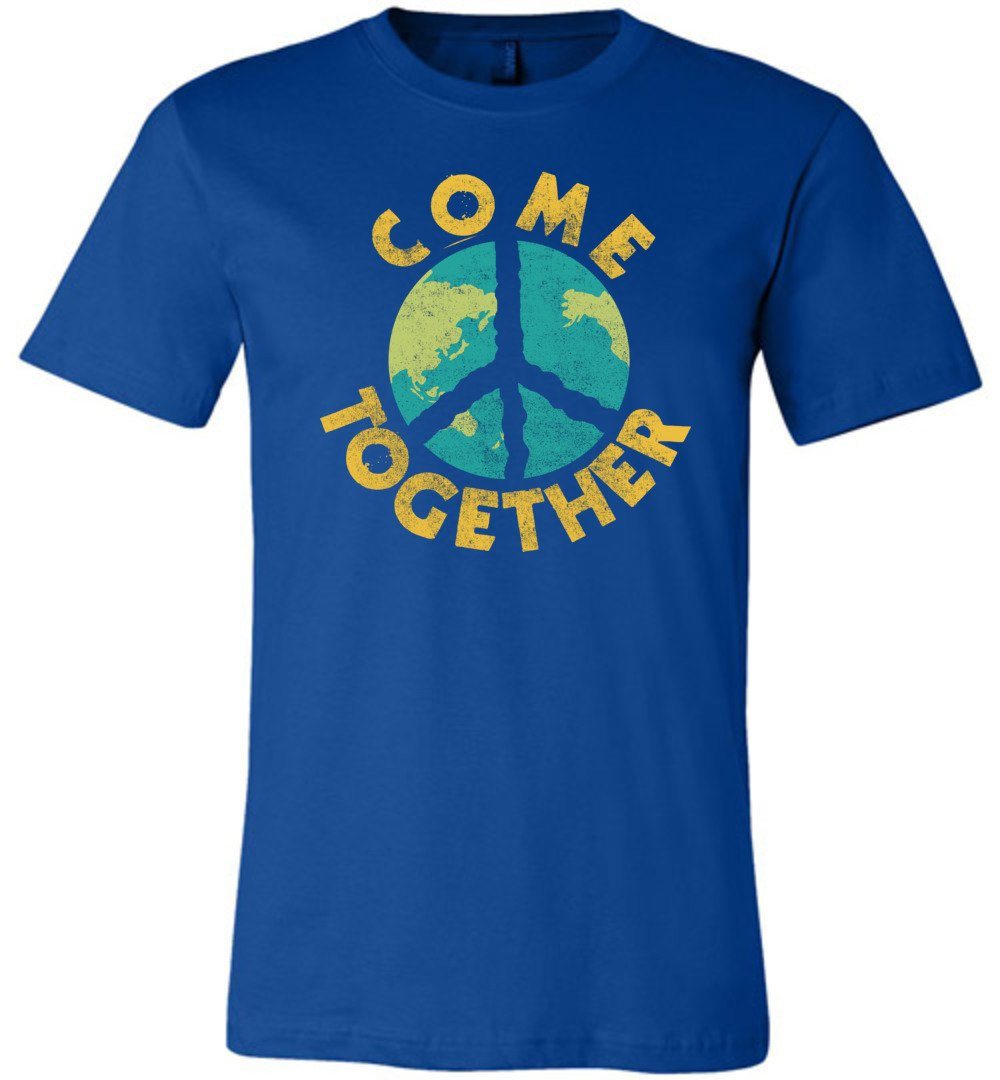 Come Together T-shirts Heyjude Shoppe Unisex T-Shirt True Royal XS