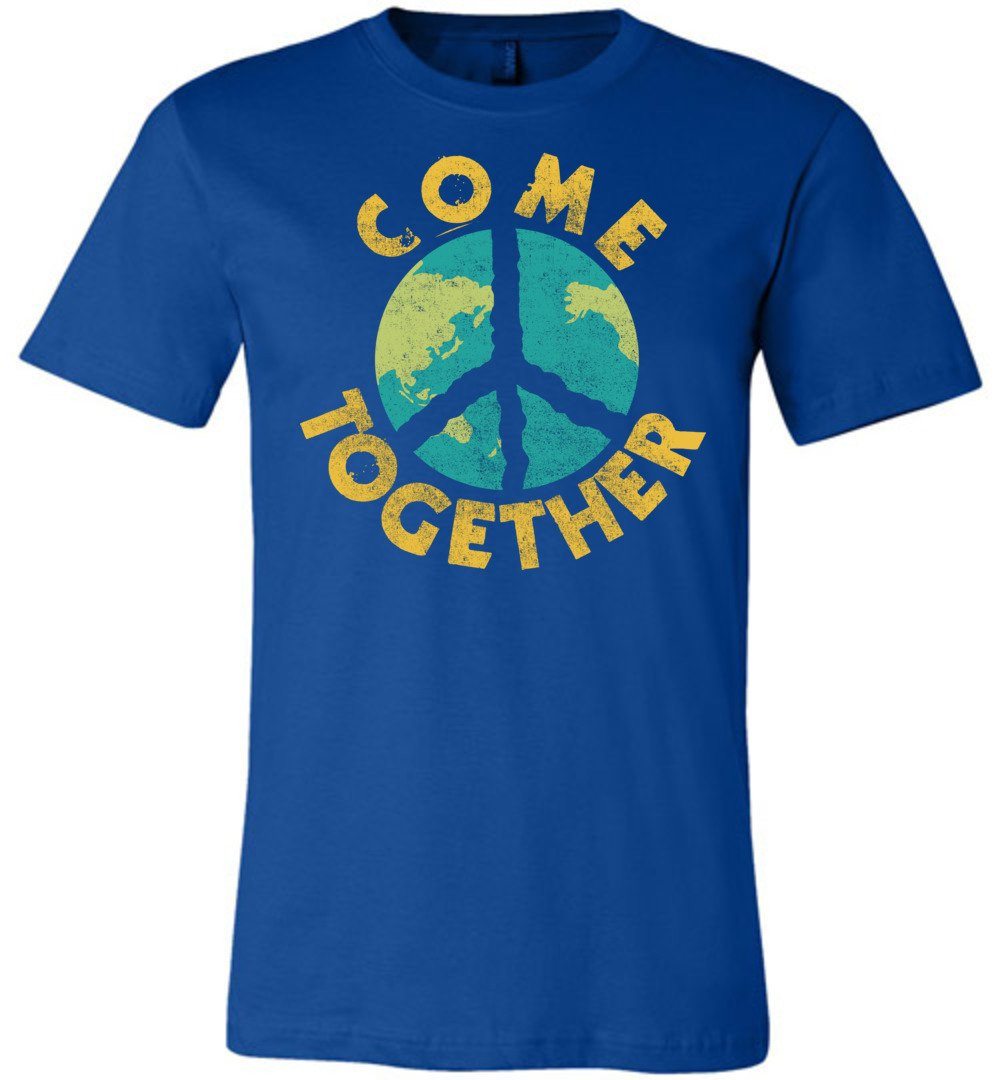 Come Together T-shirts Heyjude Shoppe Unisex T-Shirt True Royal XS