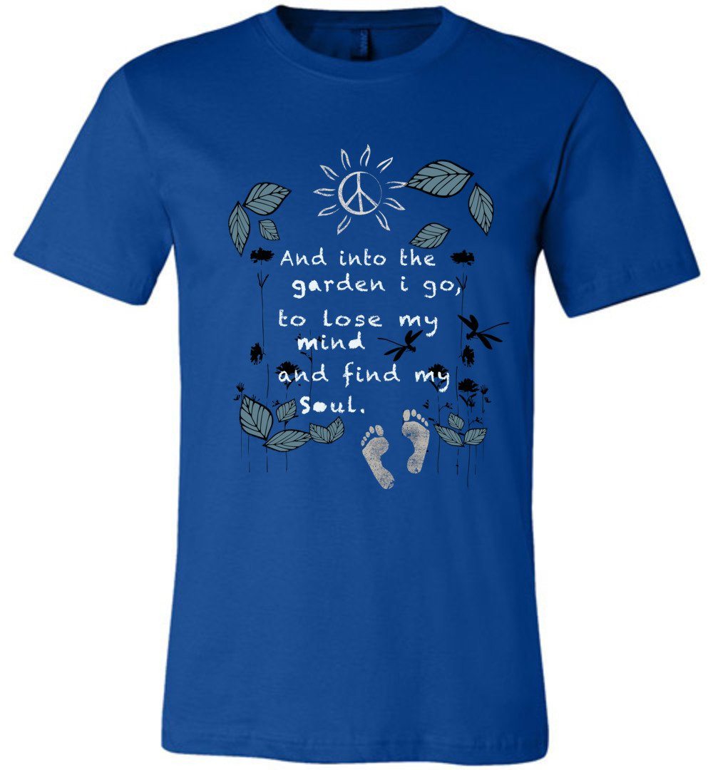 Into The Garden T-shirts Heyjude Shoppe Unisex T-Shirt True Royal XS