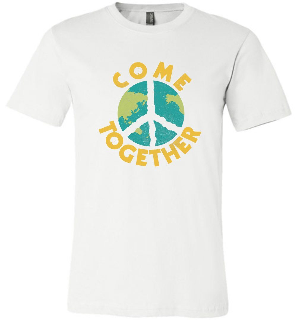 Come Together T-shirts Heyjude Shoppe Unisex T-Shirt White XS