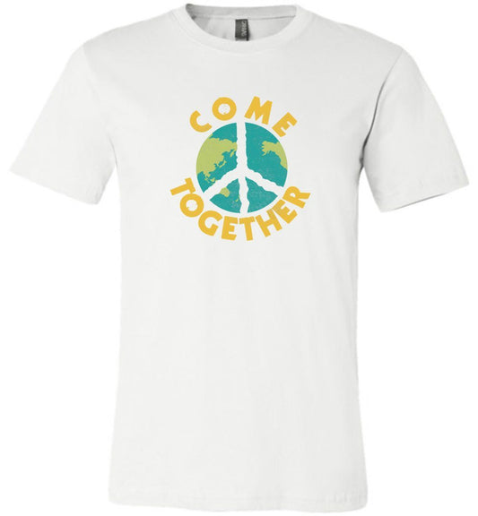 Come Together Youth T-Shirts Heyjude Shoppe Unisex T-Shirt White Youth S