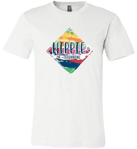 Hippie - In - Training Youth T-Shirts Heyjude Shoppe Unisex T-Shirt White Youth S