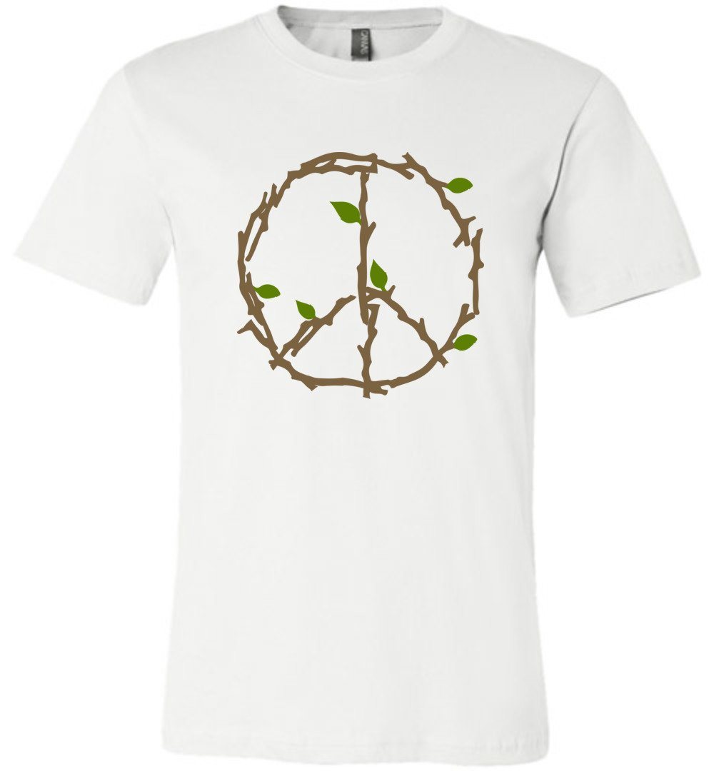 Branches And Leaves T-shirts Heyjude Shoppe Unisex T-Shirt White XS