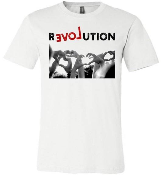 Revolution Of Love - T-shirts Heyjude Shoppe Unisex T-Shirt White XS