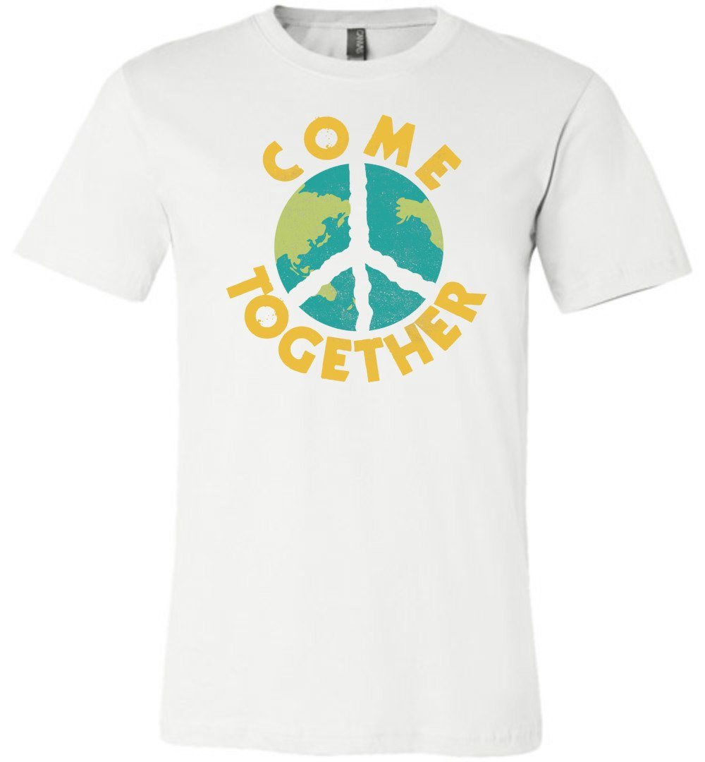 Come Together T-shirts Heyjude Shoppe Unisex T-Shirt White XS