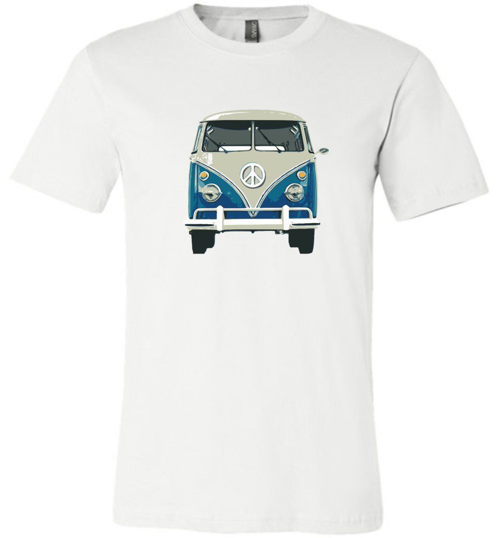 Hippie Van Youth T-Shirts Heyjude Shoppe Unisex T-Shirt White Youth S
