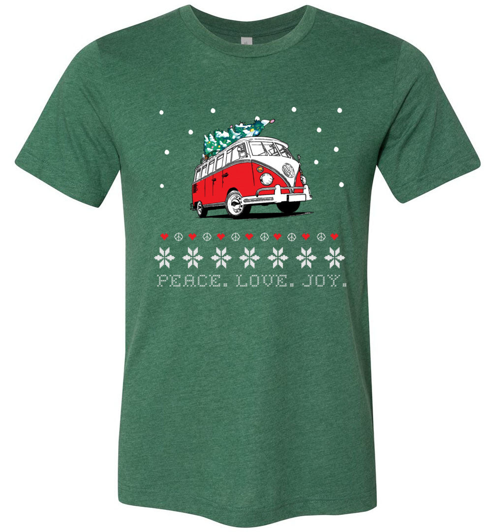 Hippie Van Holiday T-shirts