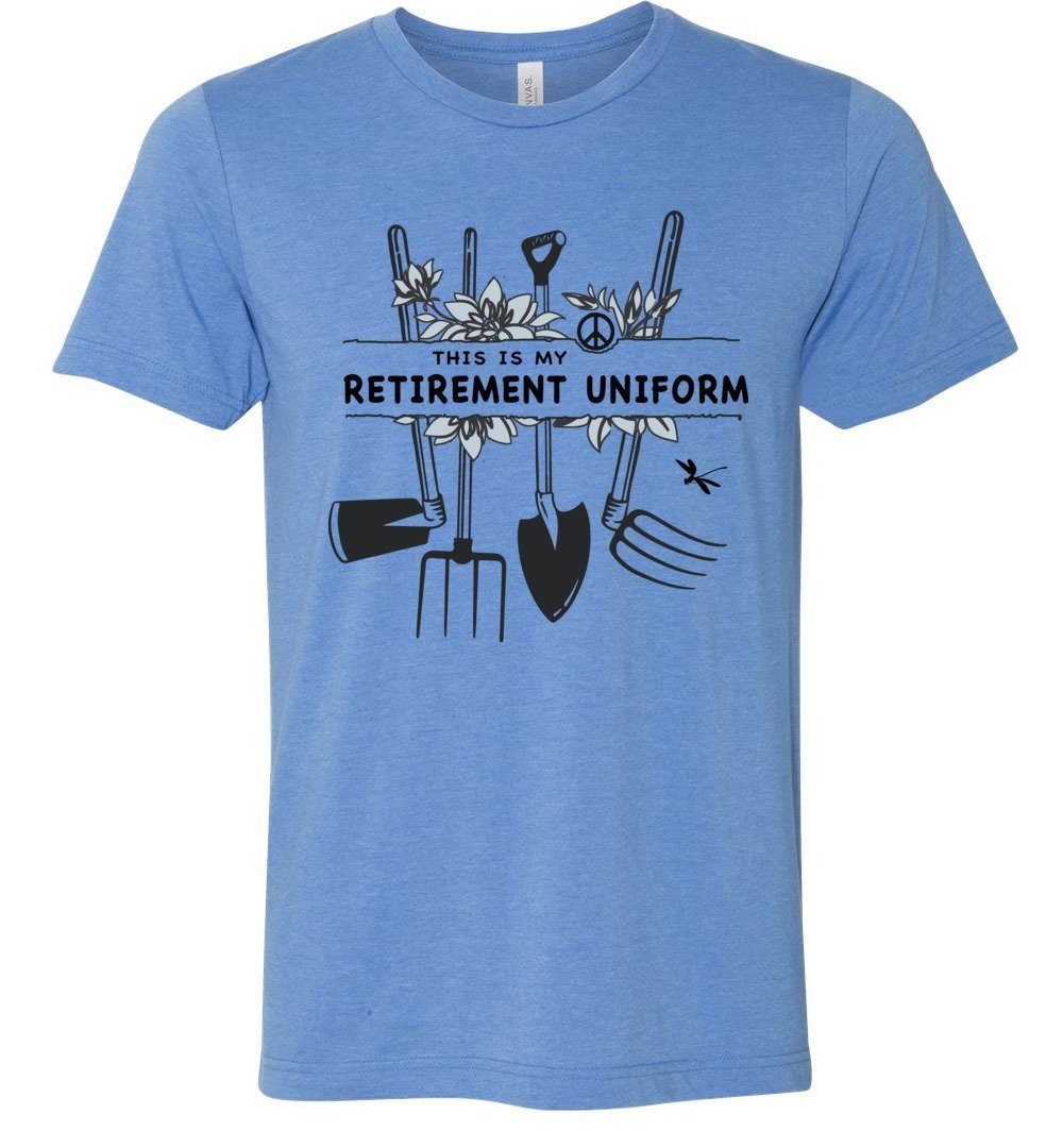 Funny Gardening T-shirts Heyjude Shoppe Unisex T-Shirt Heather Columbia Blue S