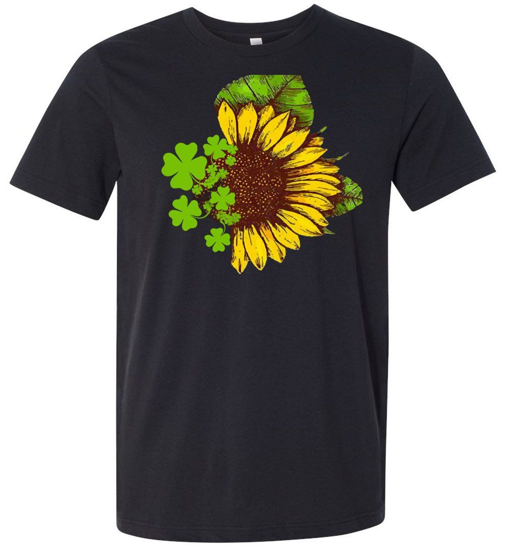 Sunflower - Clovers T-shirts Heyjude Shoppe Unisex T-Shirt Vintage Black XS