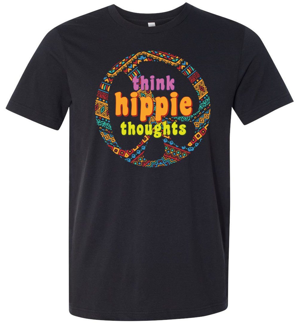 Peace And Love T-shirts Heyjude Shoppe Unisex T-Shirt Vintage Black XS