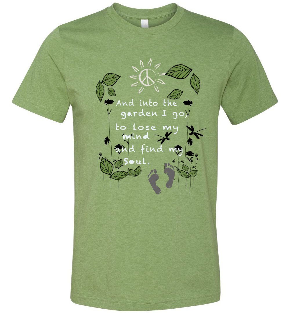 Into The Garden T-shirts Heyjude Shoppe Unisex T-Shirt Heather Green XS