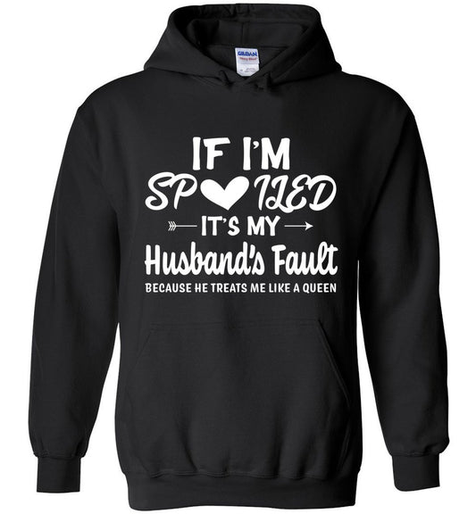 If Im Spoiled Hoodie Heyjude Shoppe Black S 