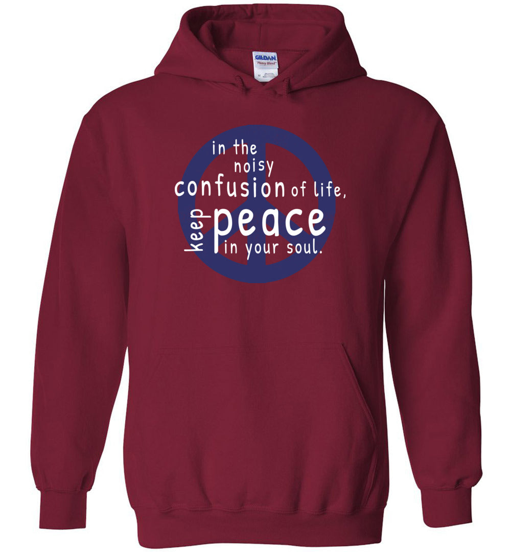 Keep Peace in Your Soul- Heavy Blend Hoodie