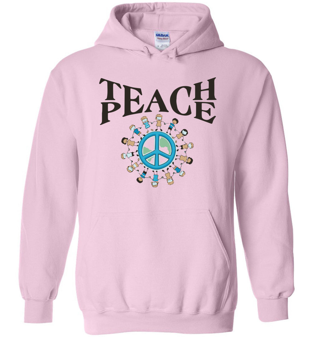 Teach Peace - Heavy Blend Hoodie