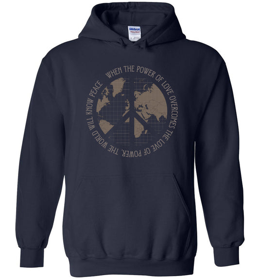 The World Will Know Peace- Heavy Blend Hoodie