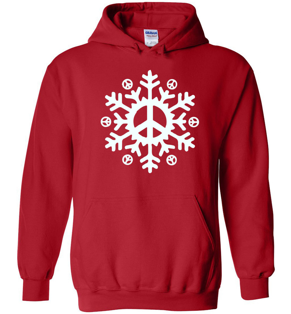 Peace Snowflake Hoodie