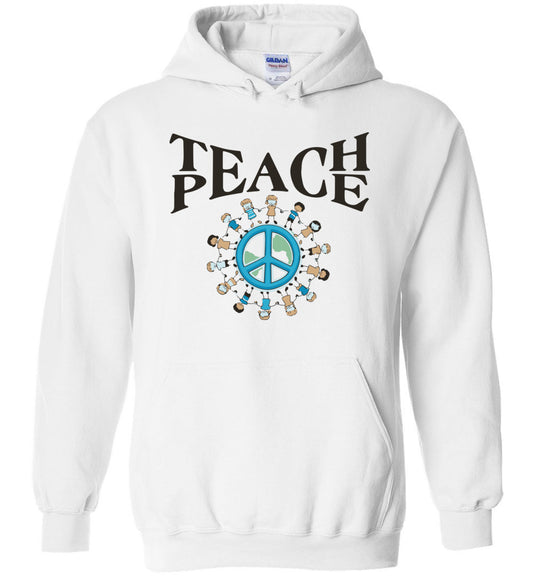 Teach Peace - Heavy Blend Hoodie