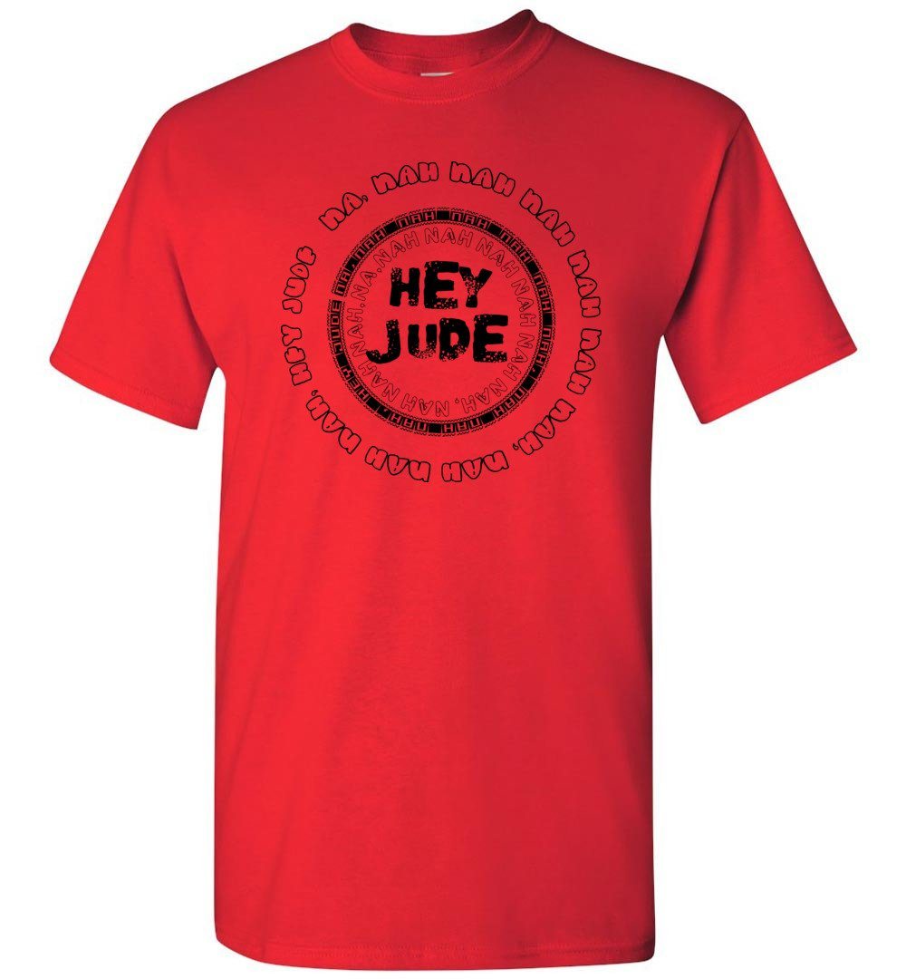 Hey Jude Tshirt Heyjude Shoppe T-Shirt Red S