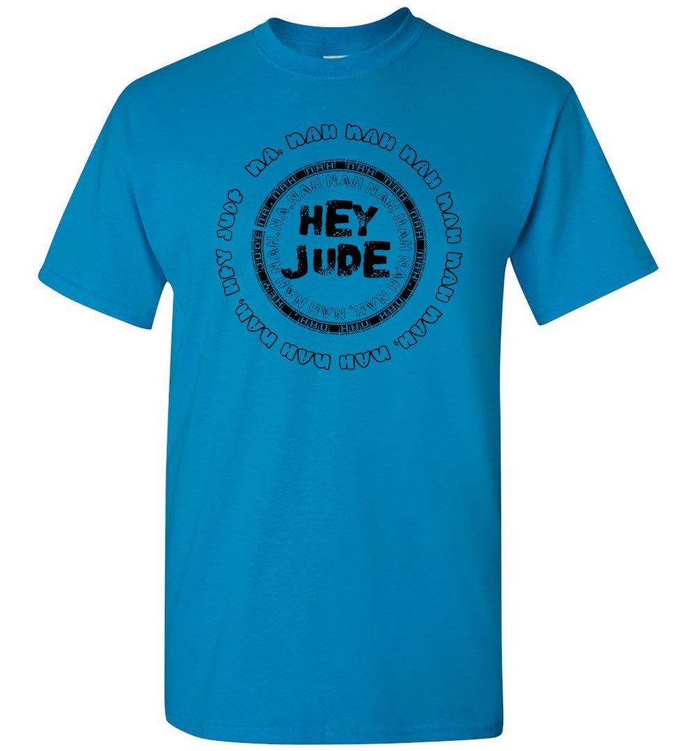 Hey Jude Tshirt Heyjude Shoppe T-Shirt Sapphire S
