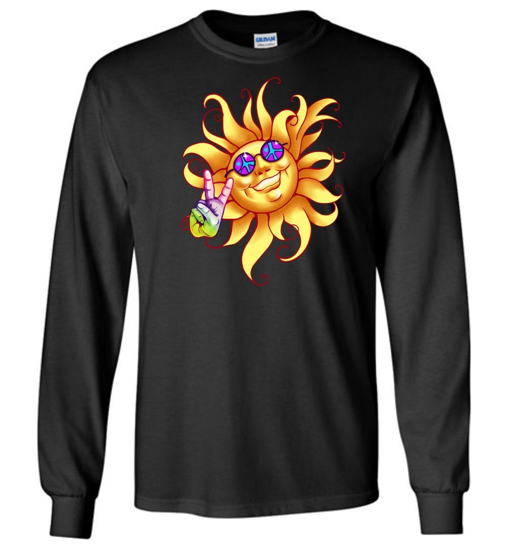 Sunshine - Long Sleeve T-Shirts Heyjude Shoppe Black S 