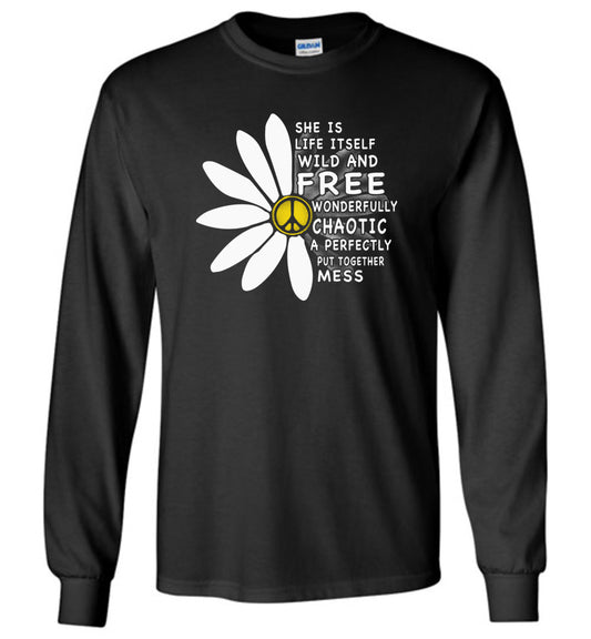 Sunflower - Wild Free Long Sleeve T-Shirts