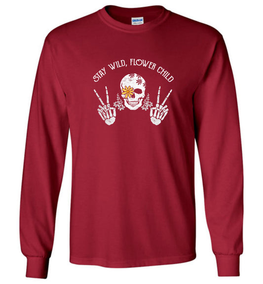Stay Wild Flower Child - Long Sleeve T-Shirts