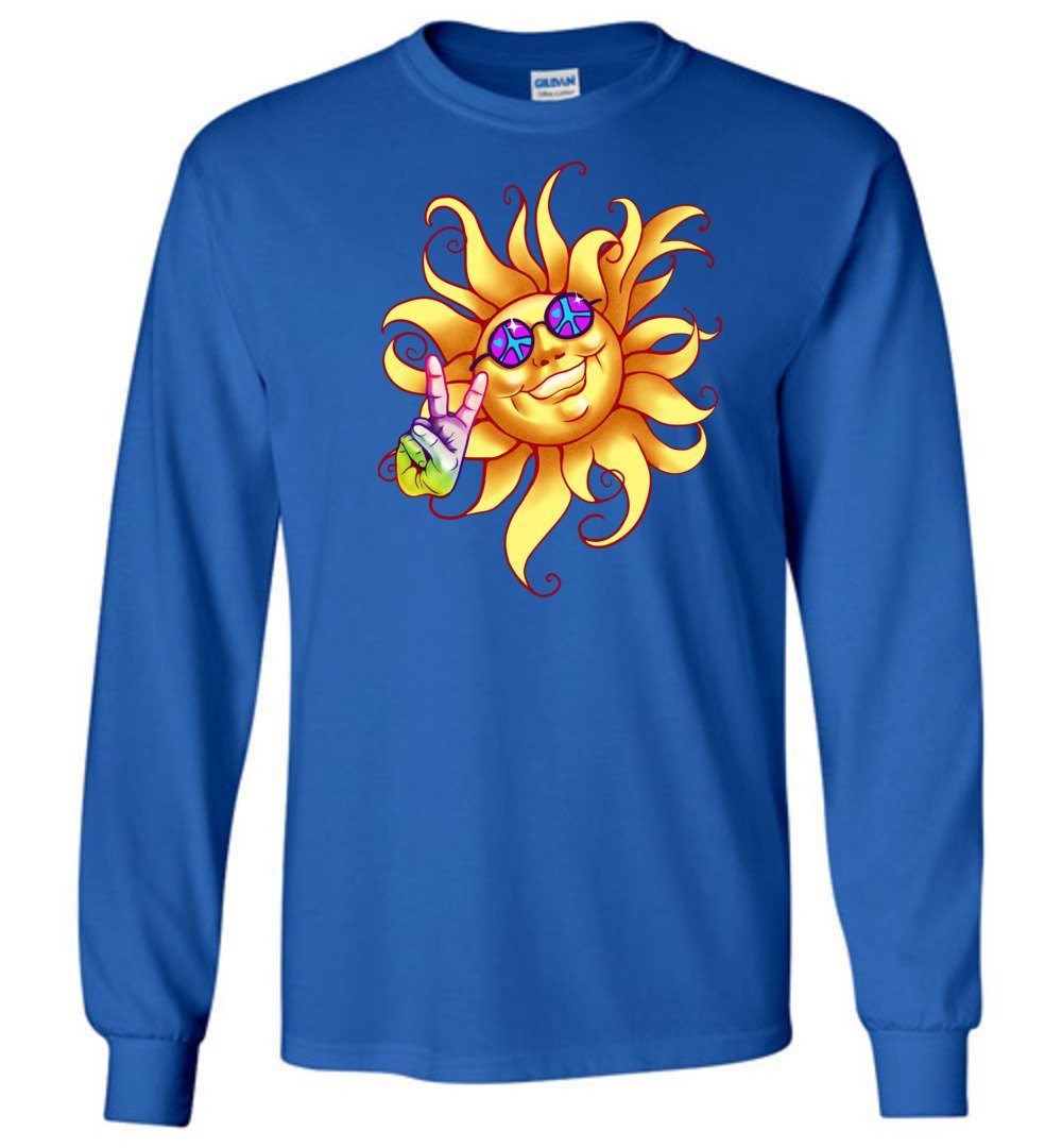 Sunshine - Long Sleeve T-Shirts Heyjude Shoppe Royal Blue S 