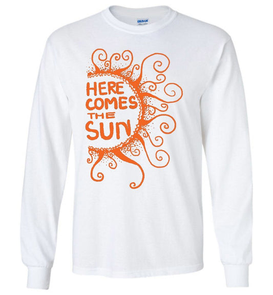 Here Comes The Sun Long Sleeve T-Shirts Heyjude Shoppe 