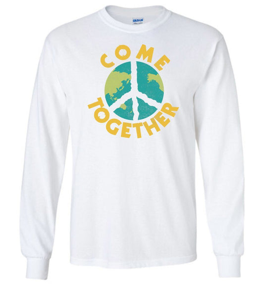 Come Together T-shirts Heyjude Shoppe Long Sleeve Tee White S