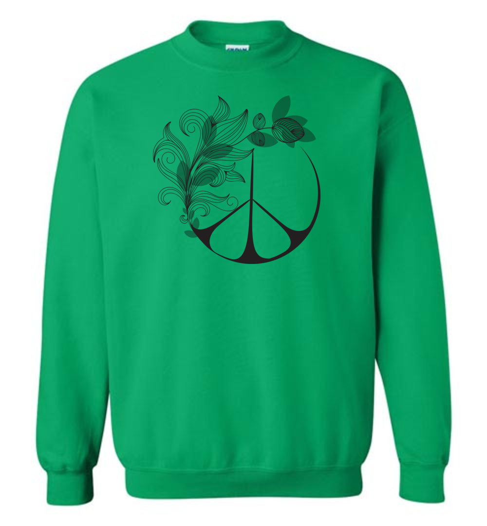 Peace in Nature Crewneck Sweatshirt