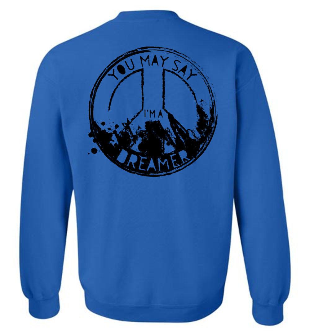 Peace Dreamer - Back Printed Sweatshirts