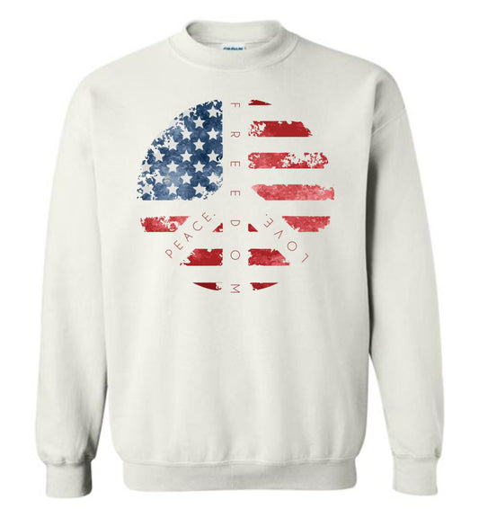 Peace - Love - Freedom Sweatshirt