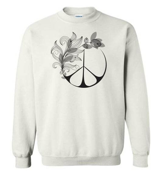 Peace in Nature Crewneck Sweatshirt