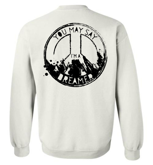 Peace Dreamer - Back Printed Sweatshirts